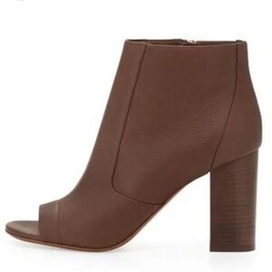 Vince brown leather booties size 8.5